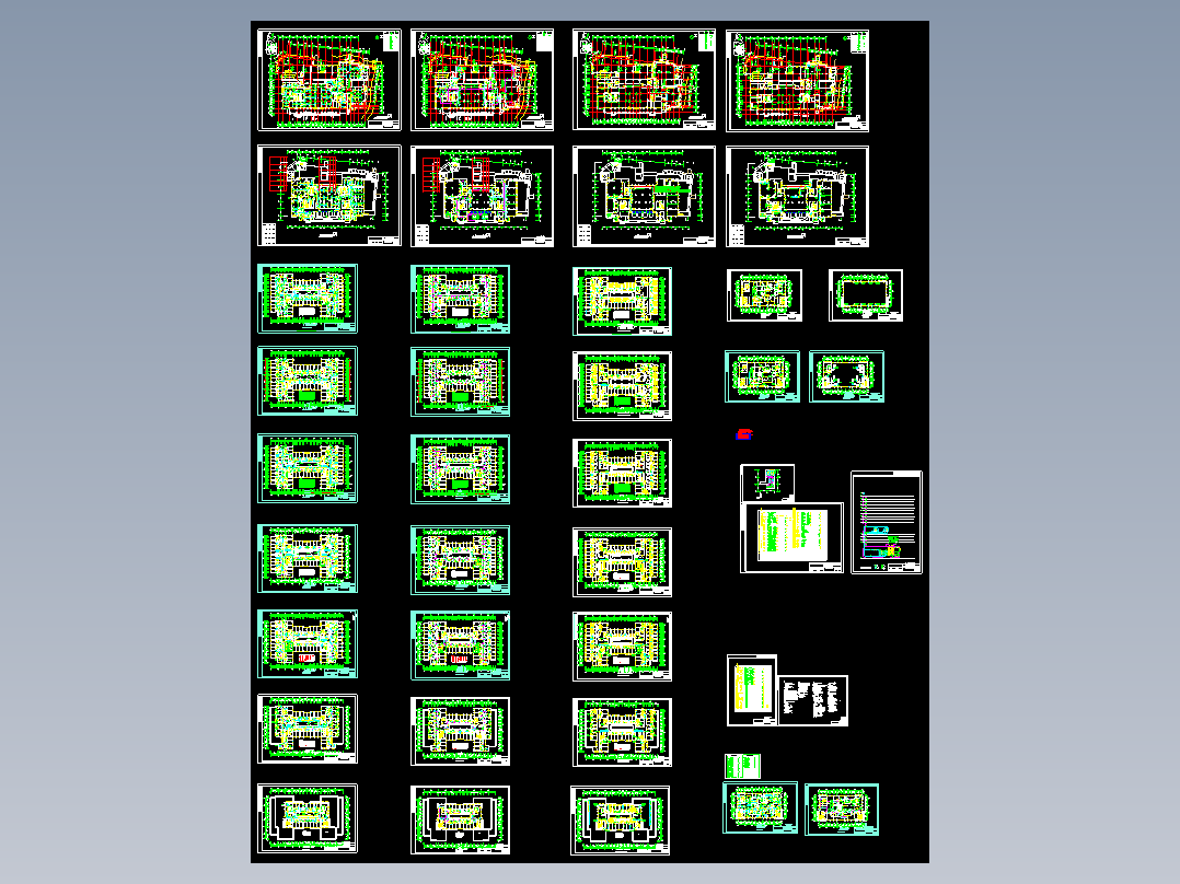 某酒店中央空调设计图