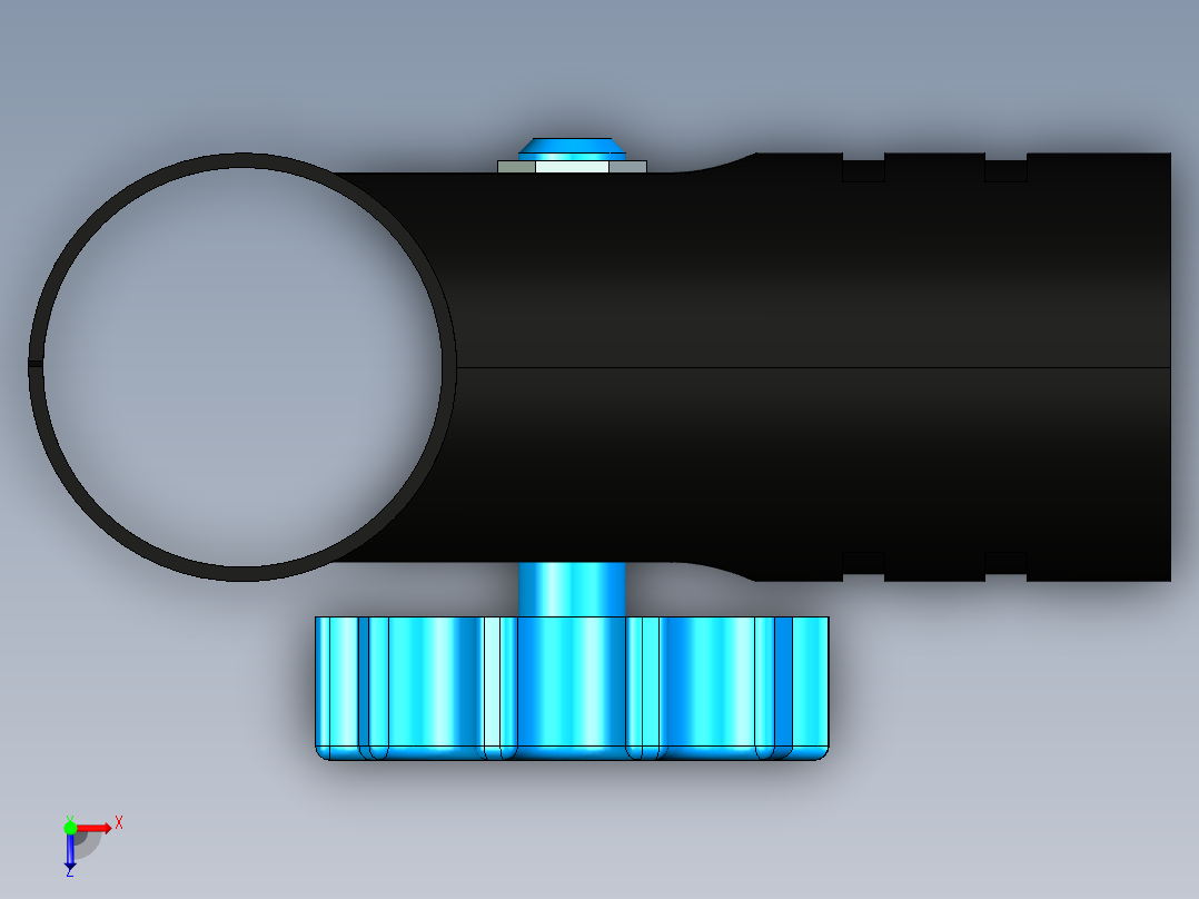 精益管 (36)俯视图