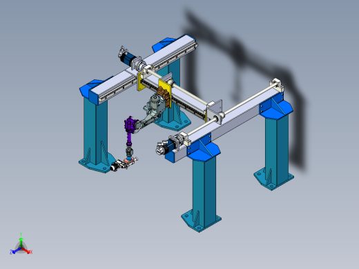 门架式打磨机械手