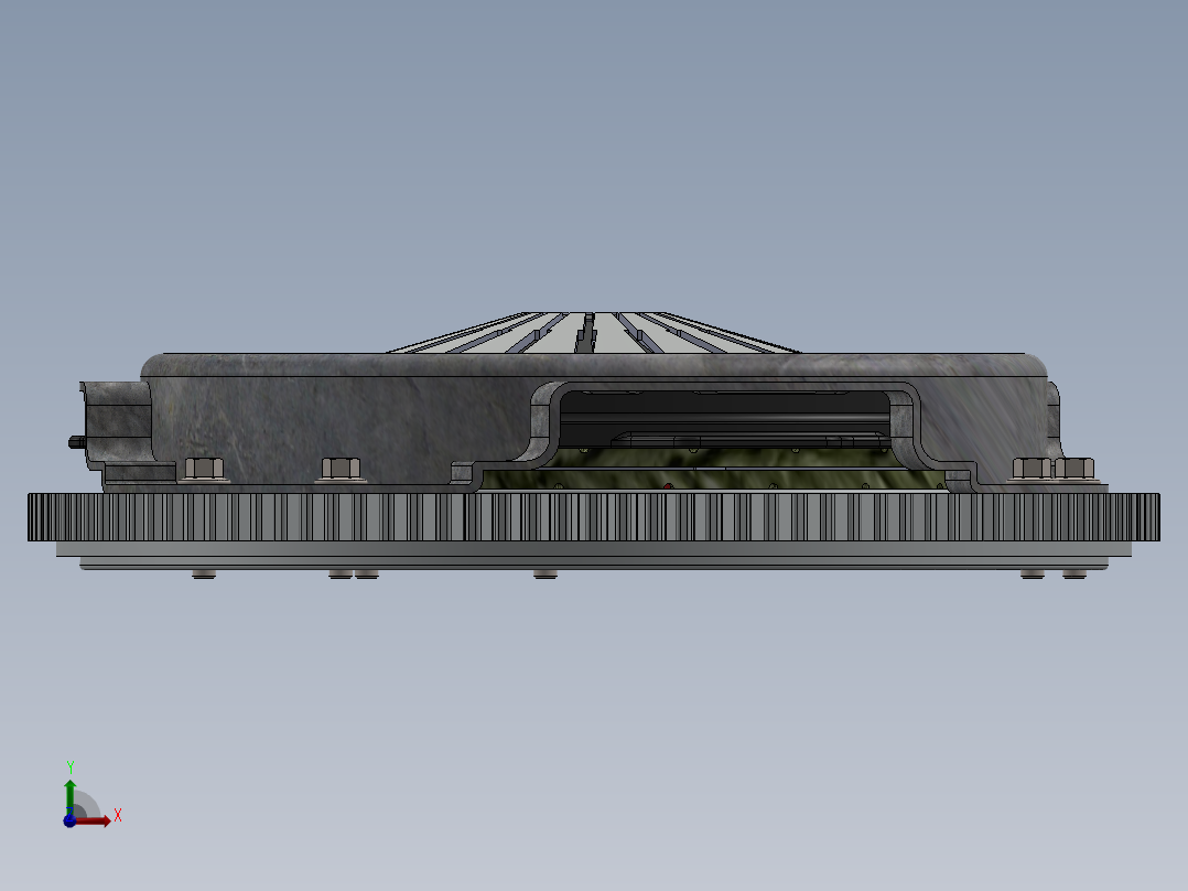 离合器(37)前视图