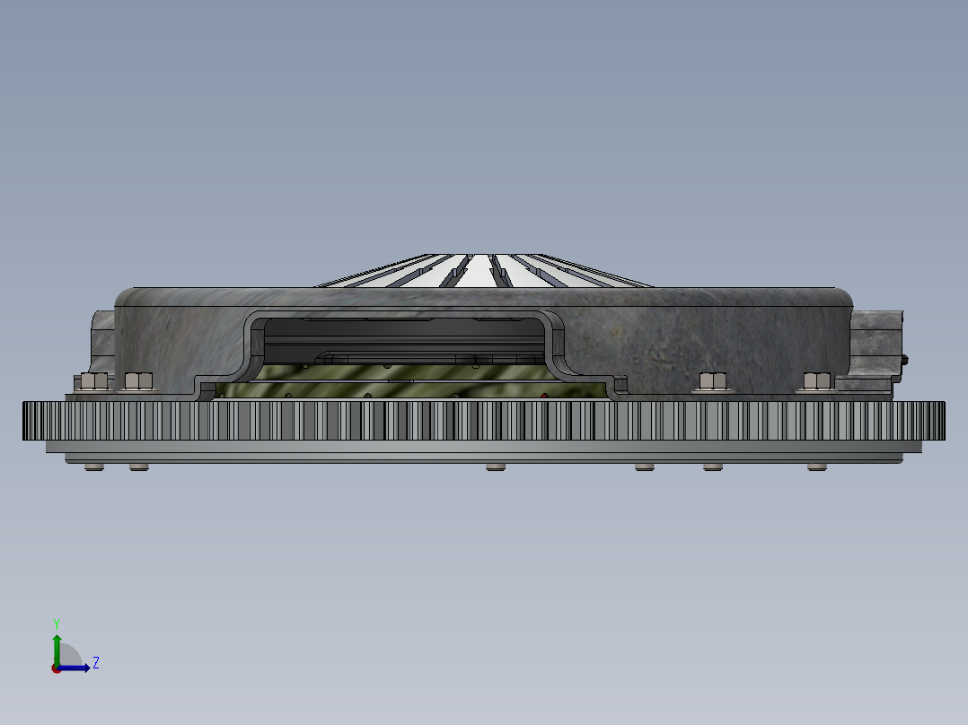 离合器(37)左视图