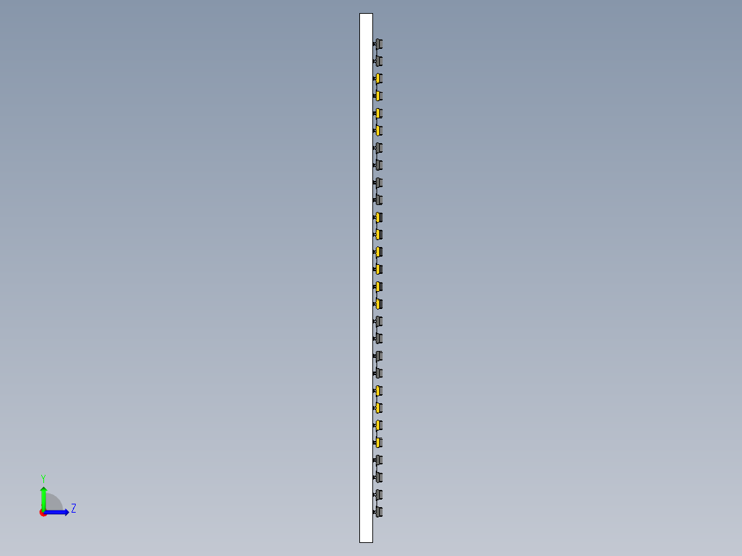 板条框架 90x200左视图