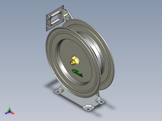 压缩空气、水卷管器