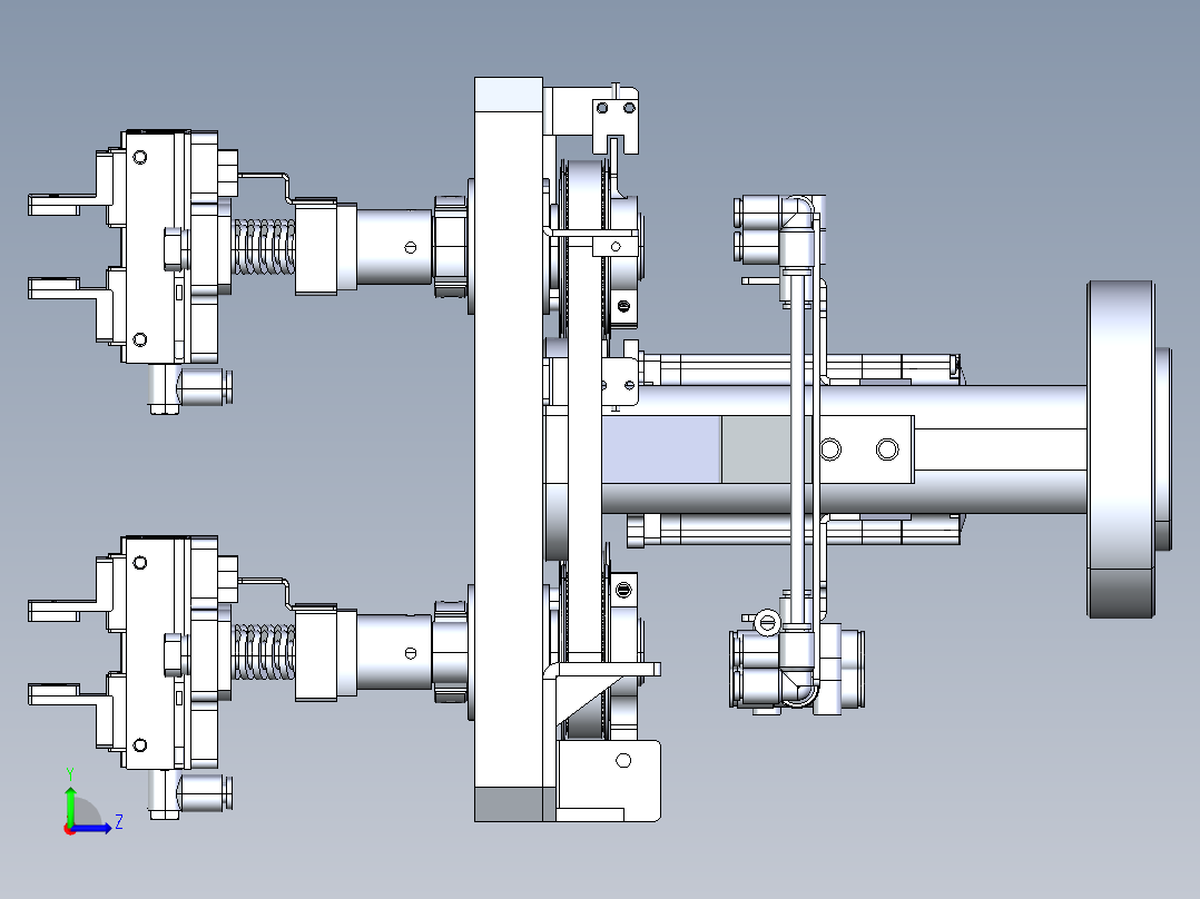 8位手摘爪左视图