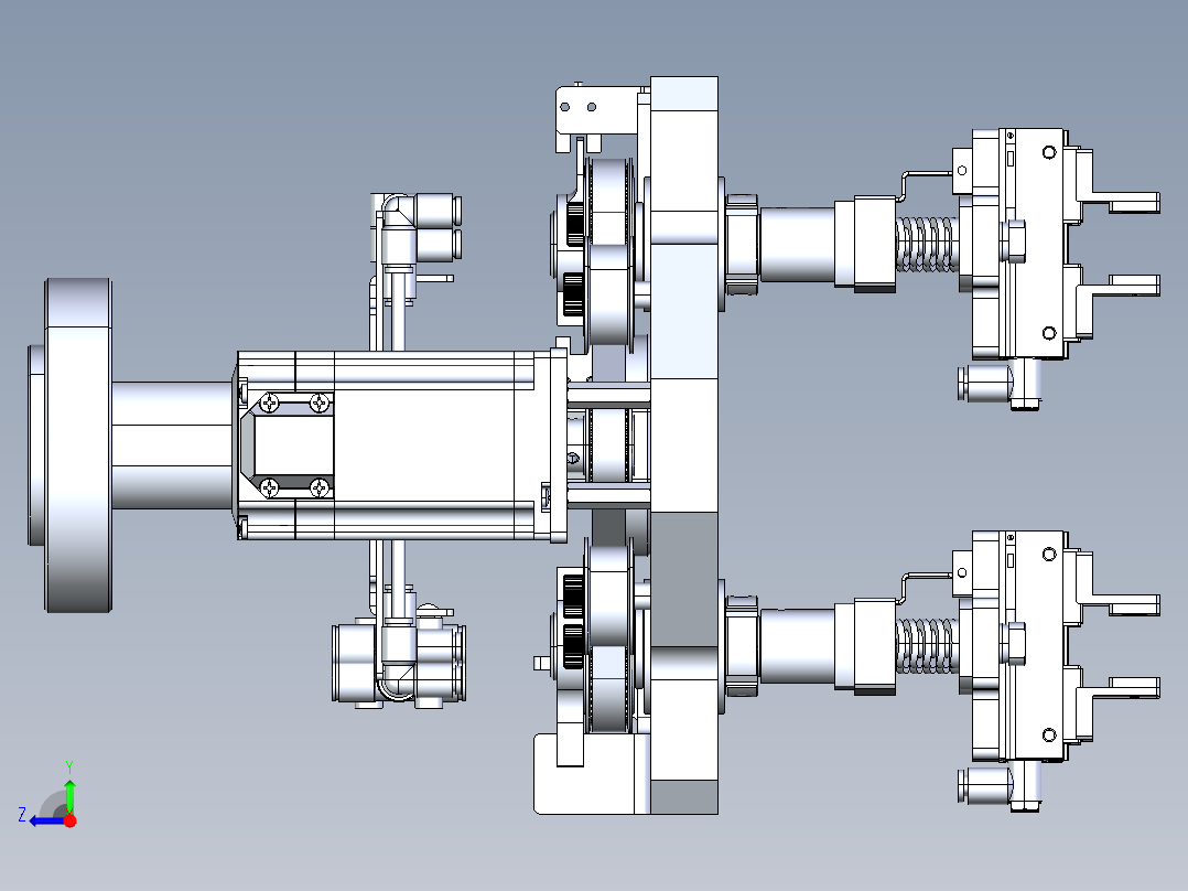 8位手摘爪右视图