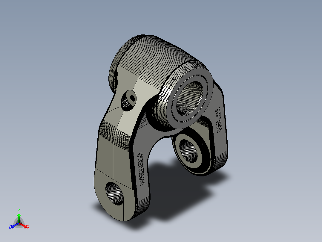 链接 FHL-01 _ Formiko正等轴测图