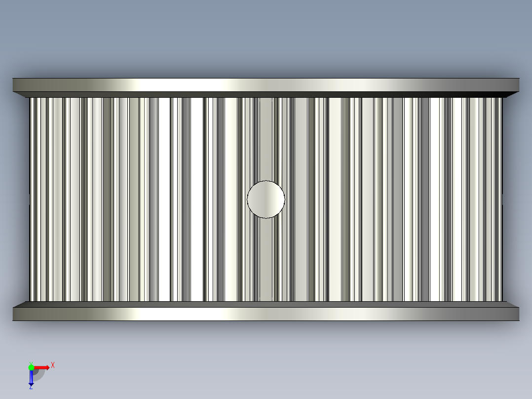 2LE-S5M-B高扭矩一般同步带轮1526俯视图
