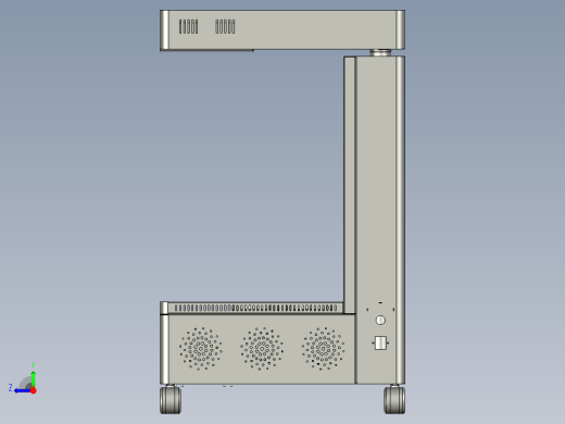 艾灸仪小型等离子集烟器右视缩略图