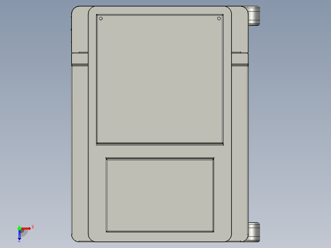 艾灸仪小型等离子集烟器俯视图