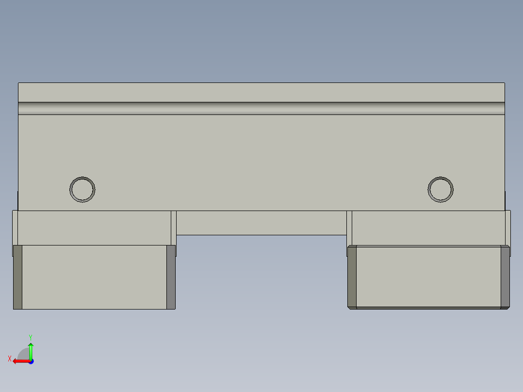 平行夹爪00333后视图