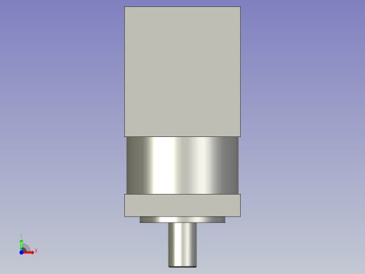 57-90度转角直角行星减速器前视缩略图