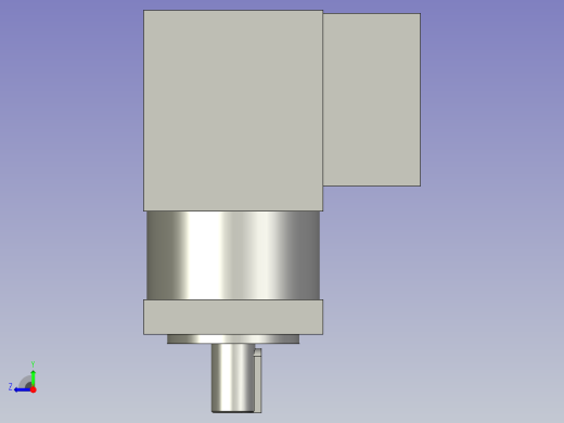 57-90度转角直角行星减速器右视缩略图