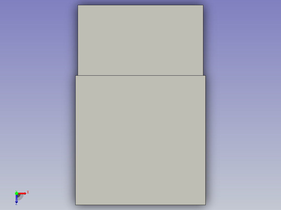 57-90度转角直角行星减速器俯视图