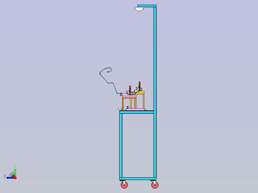 油管包锡纸工装方案右视缩略图