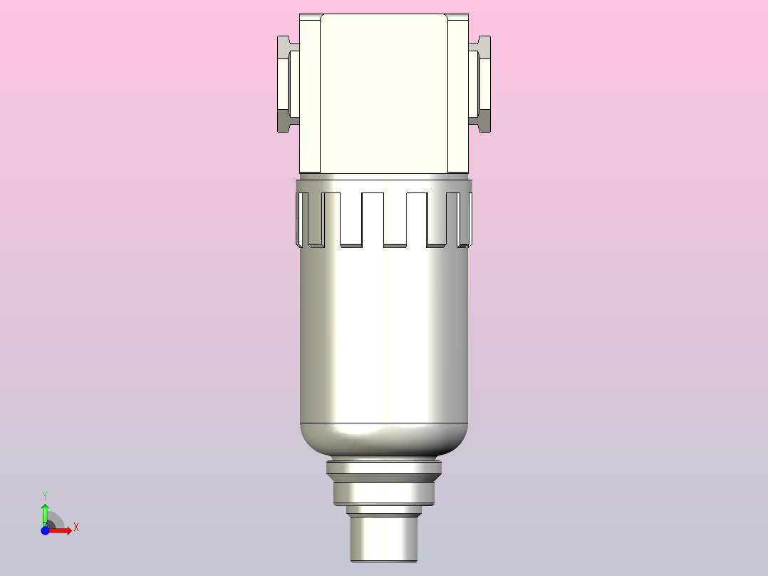 GAF100过滤器前视图