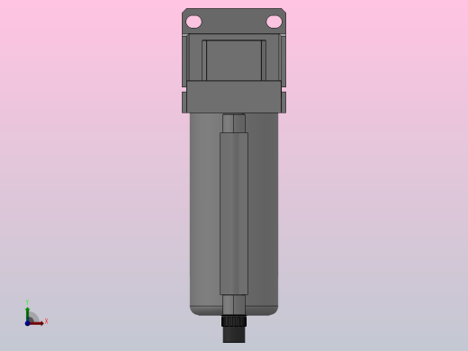 QAFM3000～4000系列 油雾分离器[QAFW4000-03DM]前视缩略图
