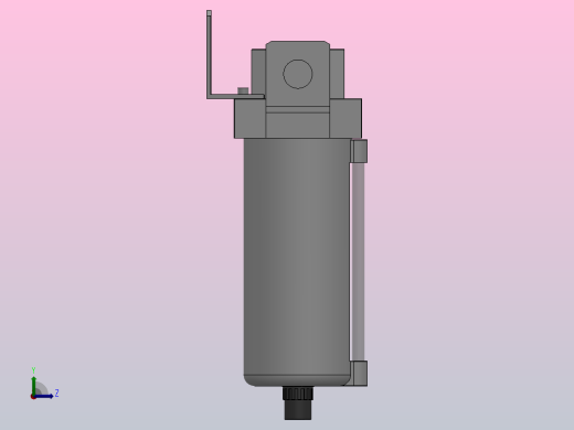 QAFM3000～4000系列 油雾分离器[QAFW4000-03DM]左视缩略图