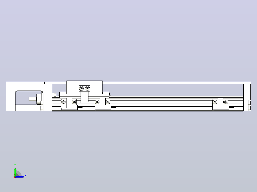 钢基模组TPA-KNR-5002C-250A1-M-F0S2左视图