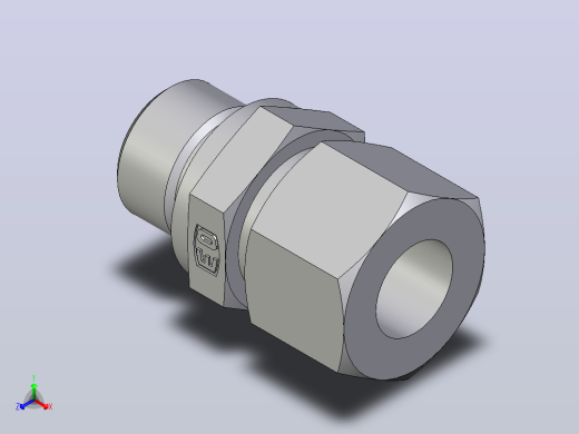 公螺柱连接器GE12ZLREDCF