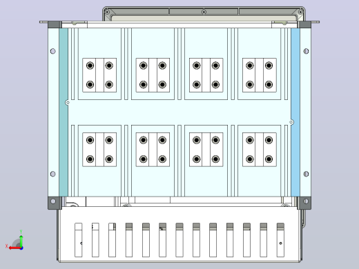 NA8-2500 630A-1600A 4P 抽屉式-垂直接线+门框202409后视缩略图
