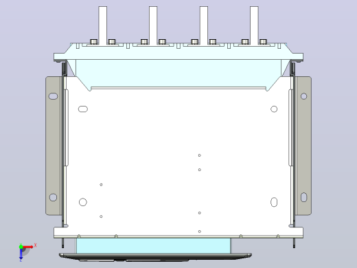 NA8-2500 630A-1600A 4P 抽屉式-垂直接线+门框202409俯视缩略图