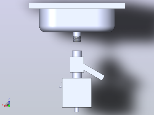 具有固水油分离器的实验室操作台