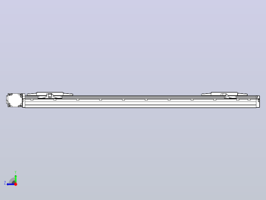 皮带直线轴双滑块型TPA-GCBS-120-P70-L275-DL-M20-N3右视缩略图