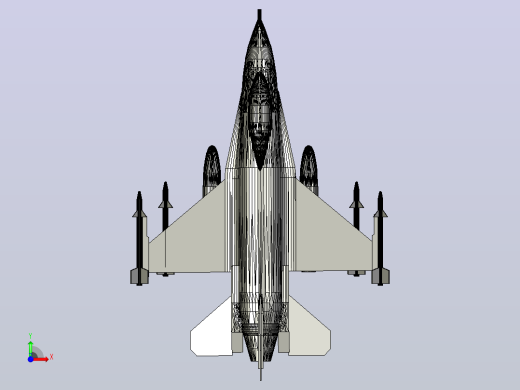 F16战机前视缩略图