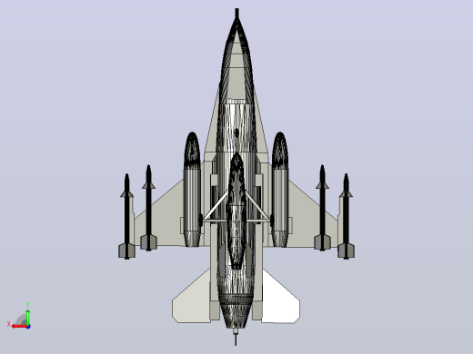 F16战机后视缩略图