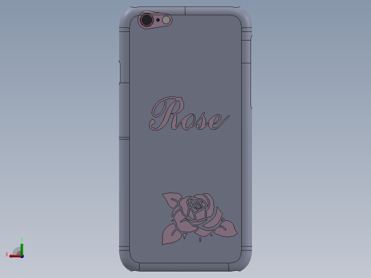 IPhone6玫瑰保护套后视缩略图