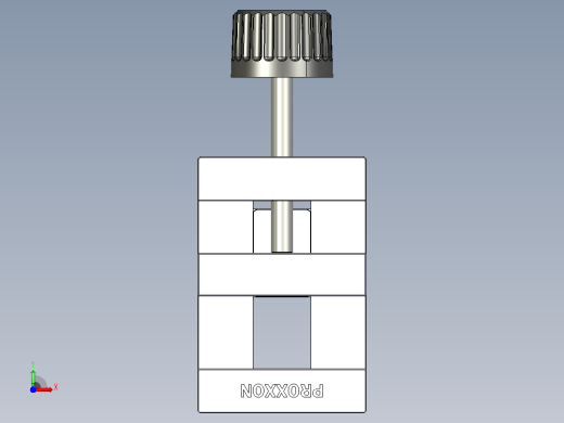 PROXXON PM40精密虎钳前视缩略图