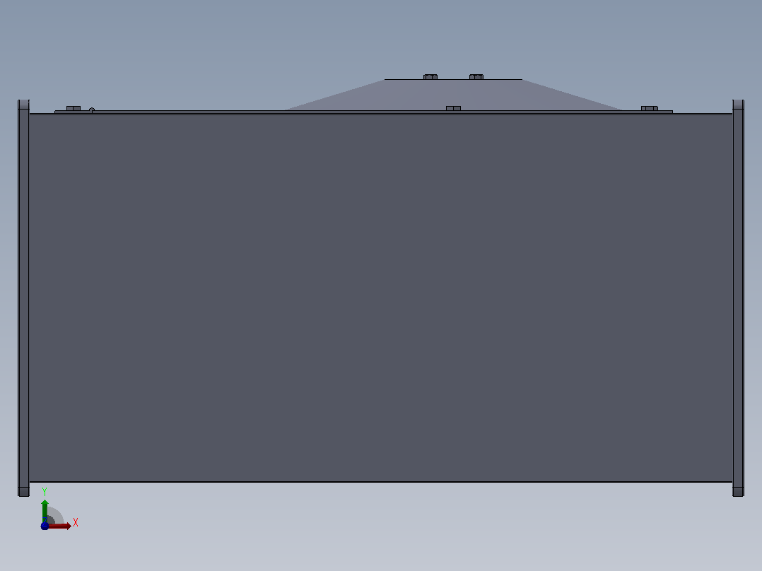 EKRB700×400C1方形管道风机[EKRB700×400C1]前视图