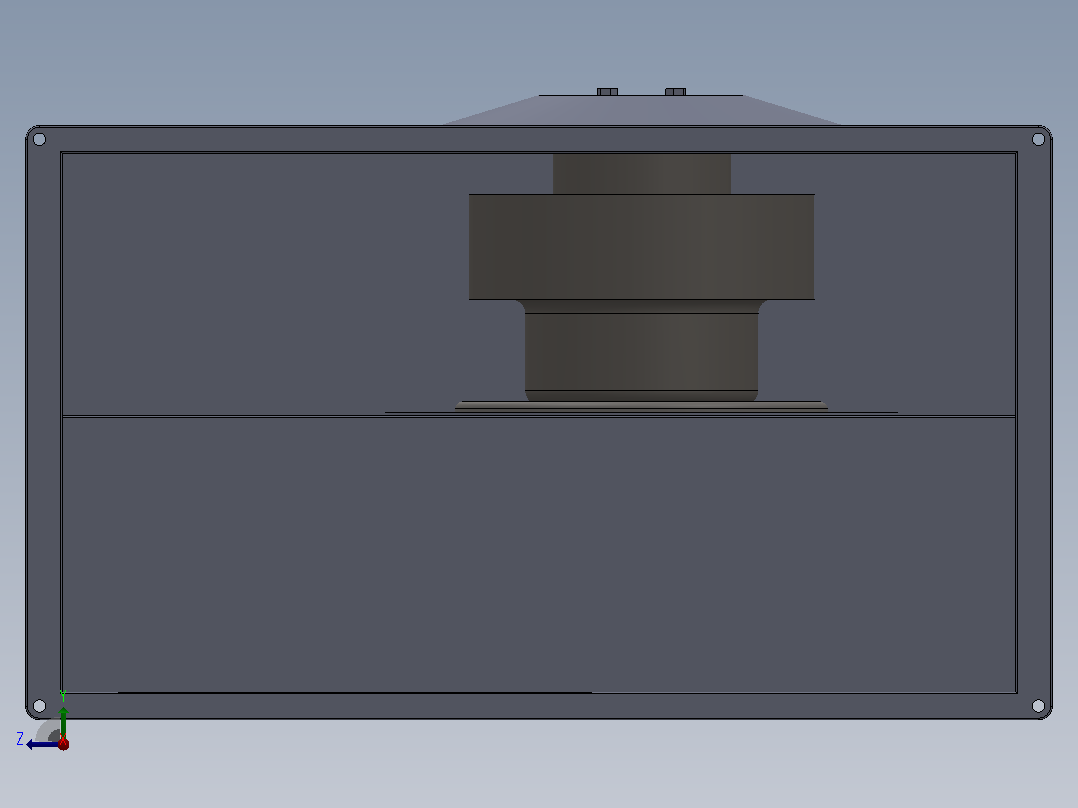 EKRB700×400C1方形管道风机[EKRB700×400C1]右视图
