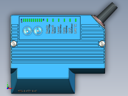 CLV640-3000条码扫描器前视缩略图