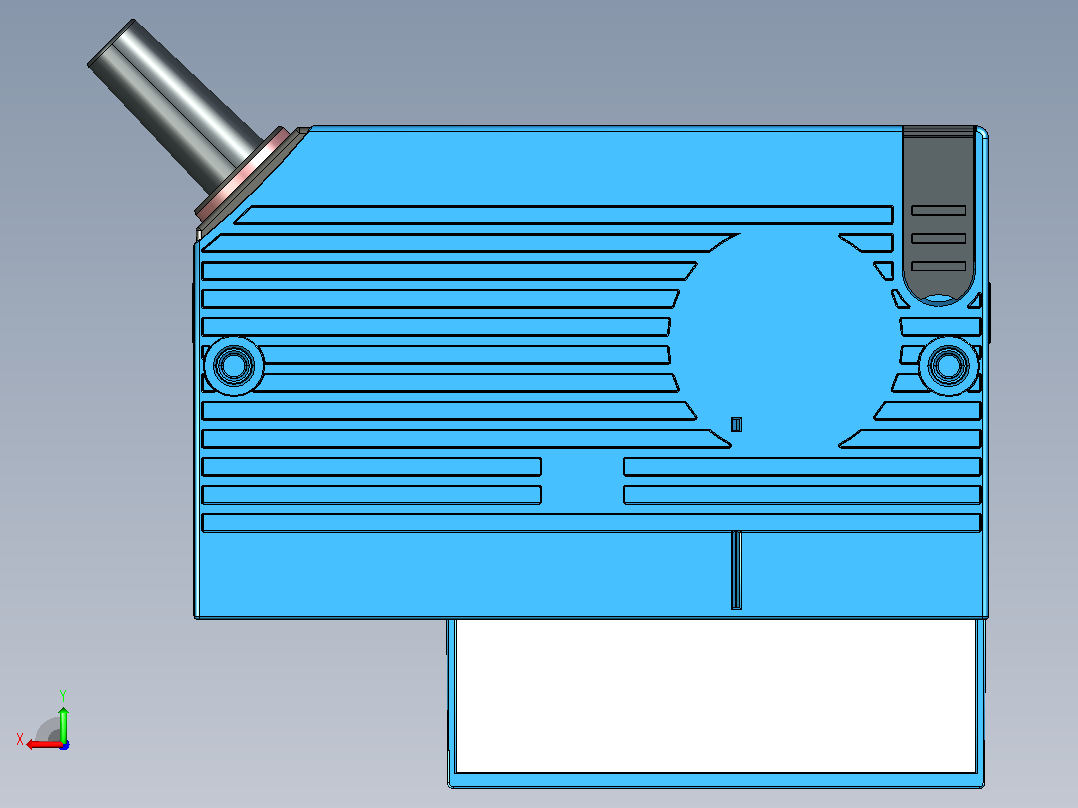 CLV640-3000条码扫描器后视图