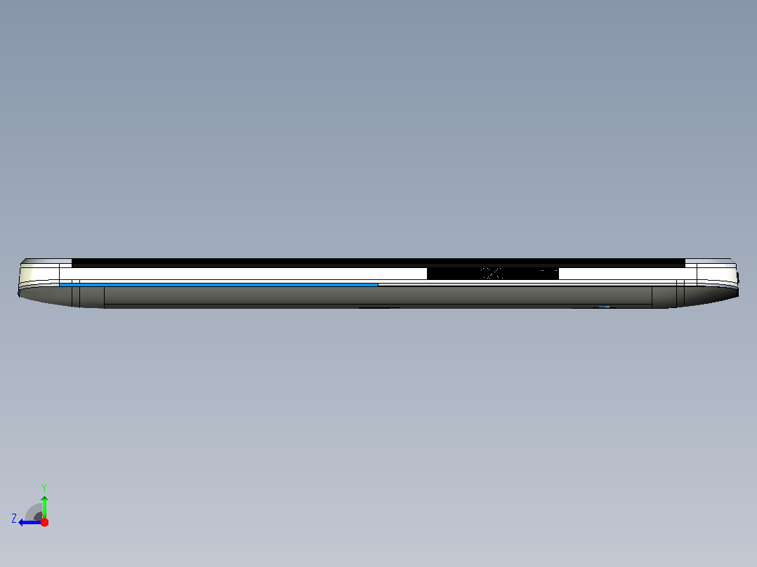HTC One手机右视图