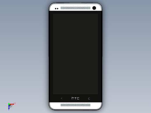 HTC One手机俯视缩略图