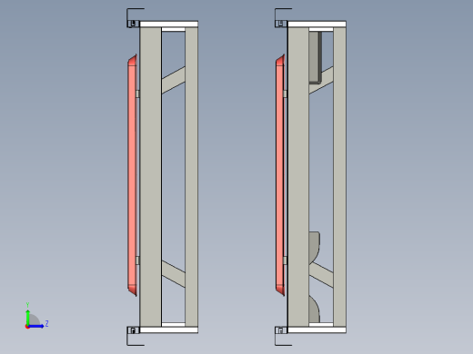 不锈钢拉篮、橱柜抽屉、沥水架、碗碟架左视缩略图