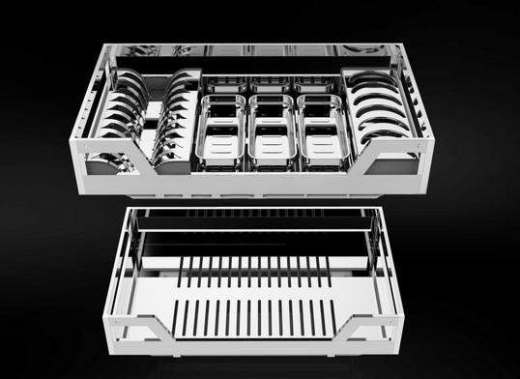 不锈钢拉篮、橱柜抽屉、沥水架、碗碟架缩略图