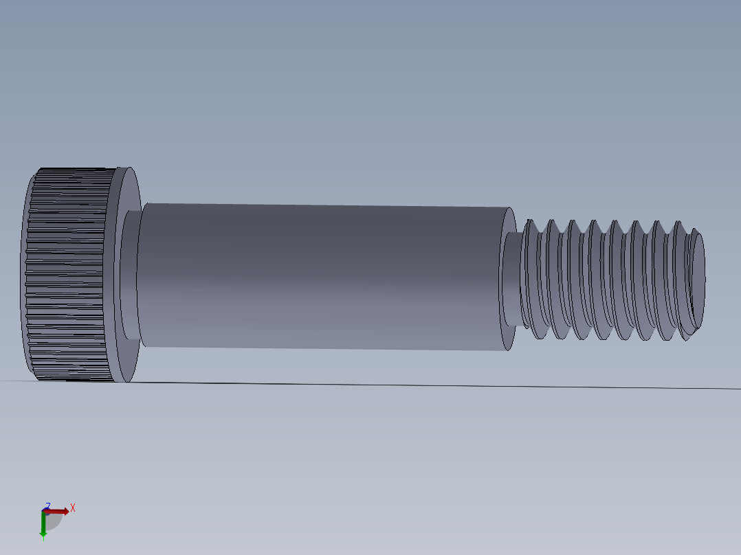 内六角螺螺栓-STRIPPER BOLT 0.250-20 W EQUATIONS主视图