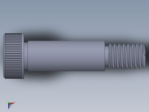 内六角螺螺栓-STRIPPER BOLT 0.250-20 W EQUATIONS俯视缩略图