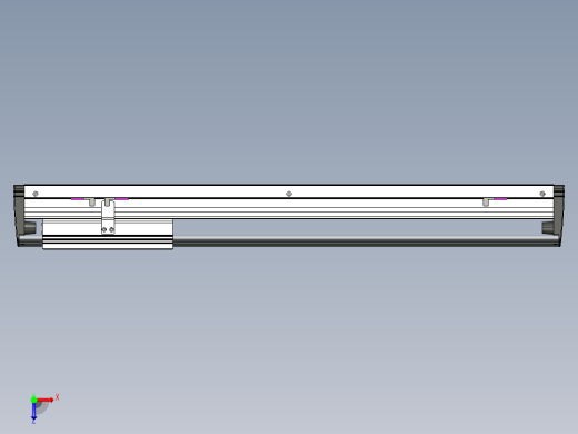 威洛博VL系列3d模型模组VL17E2Y-S500俯视缩略图