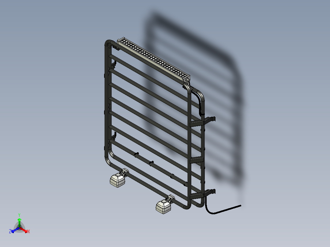 福特Ranger正等轴测图