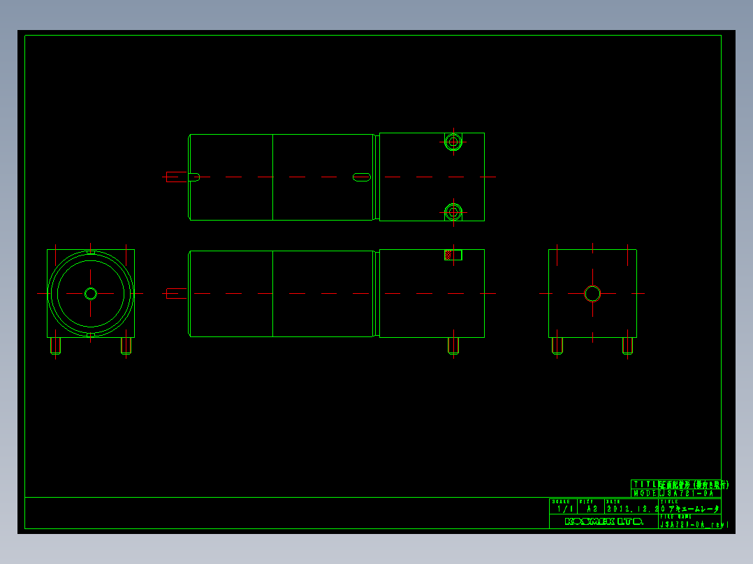 KOSMEKJSA721-0A_rev1多系列多零件图纸模型多系列多零件图纸模型