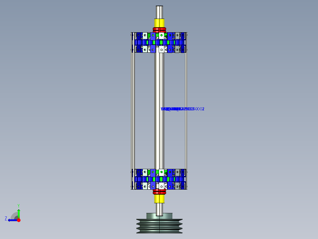 熟鸡蛋剥皮机右视图