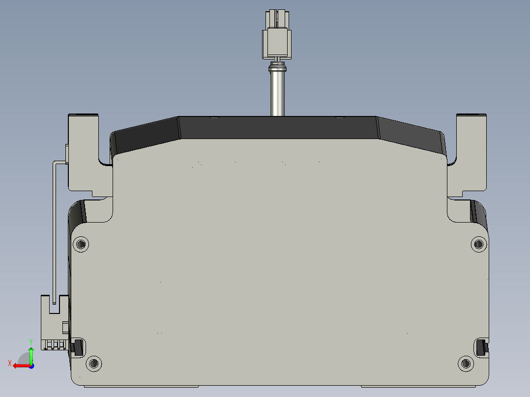 东锦丝杆传动-直线滑台模组DH210-C-L10-S2550-BC-P750W-C3后视图