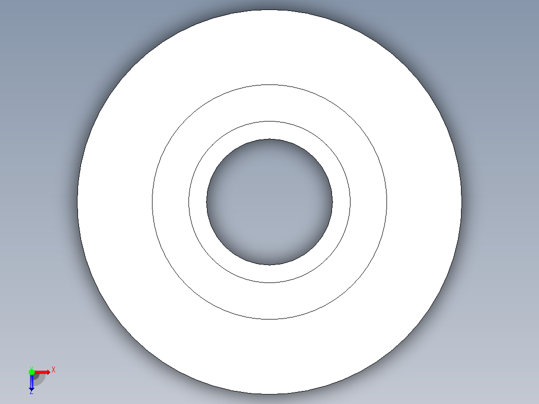 聚氯乙烯配件11-Sch80_ReducerCoupling_SxS_829-210_1.5in x 0.75in俯视图