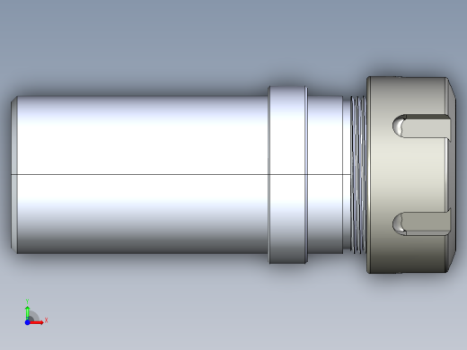 ER-32 筒夹DIY车床装置前视缩略图