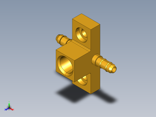 工业通用螺蚊管倒齿式工业硬管接头Adapter Tee 220-4-2