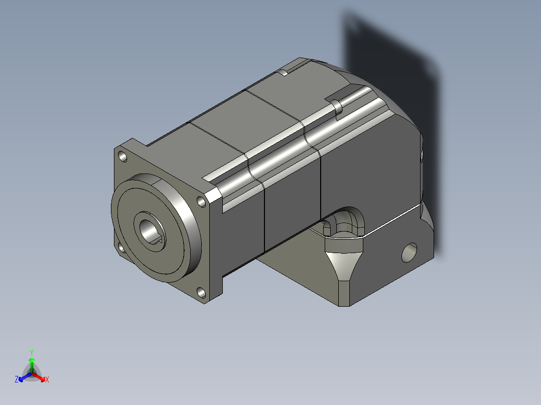 斜齿孔ZPGH060-L2 14-50-70-M4.STEP主视图
